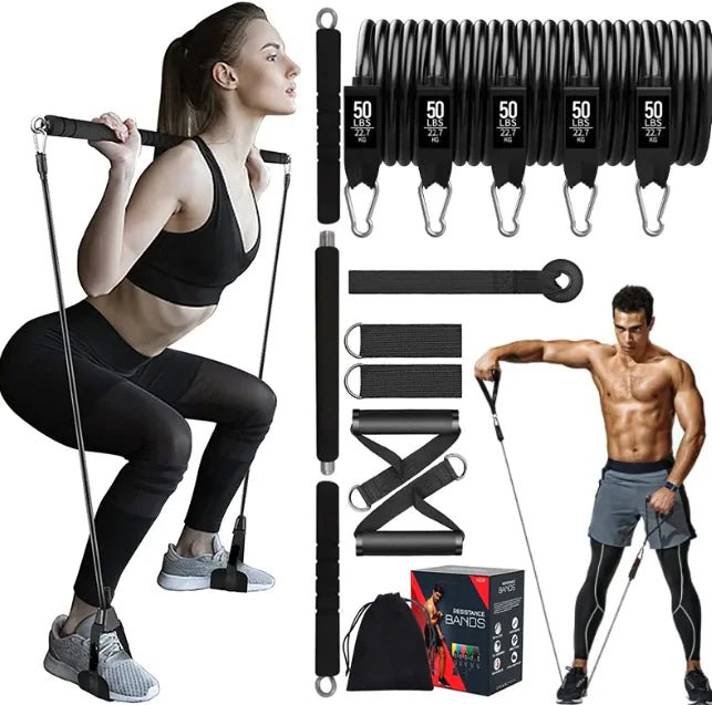 Full-Body Workout Resistance Band Kit